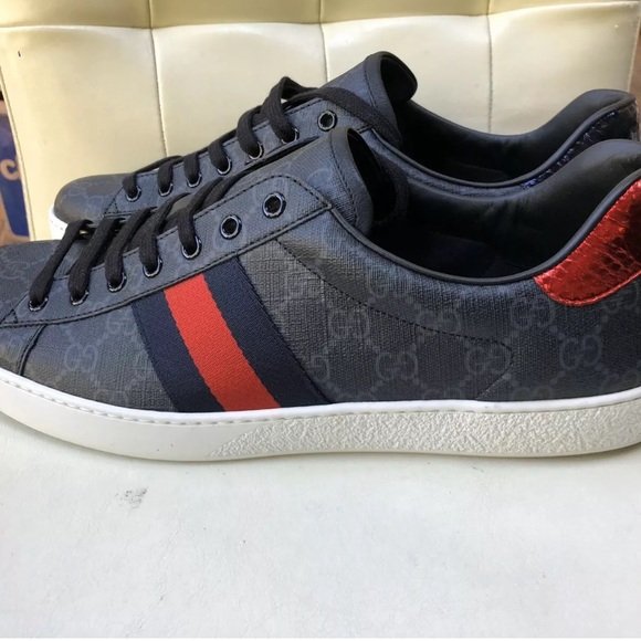 Gucci ace superme webbed low - Picture 4 of 6